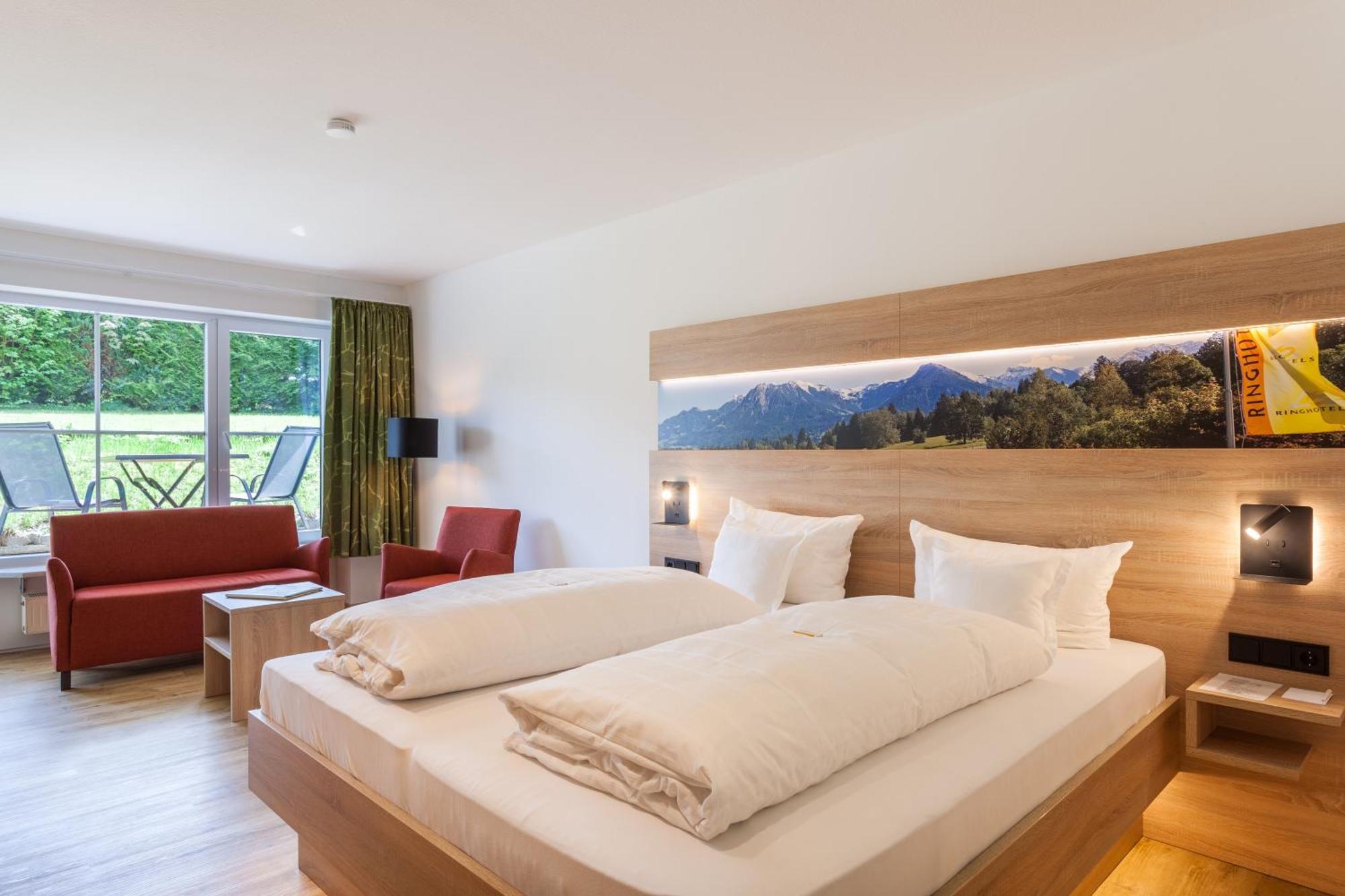 Ringhotel Nebelhornblick Oberstdorf Bagian luar foto