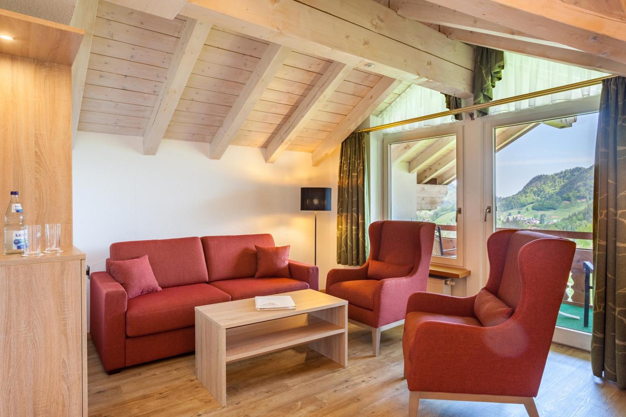 Ringhotel Nebelhornblick Oberstdorf Bagian luar foto