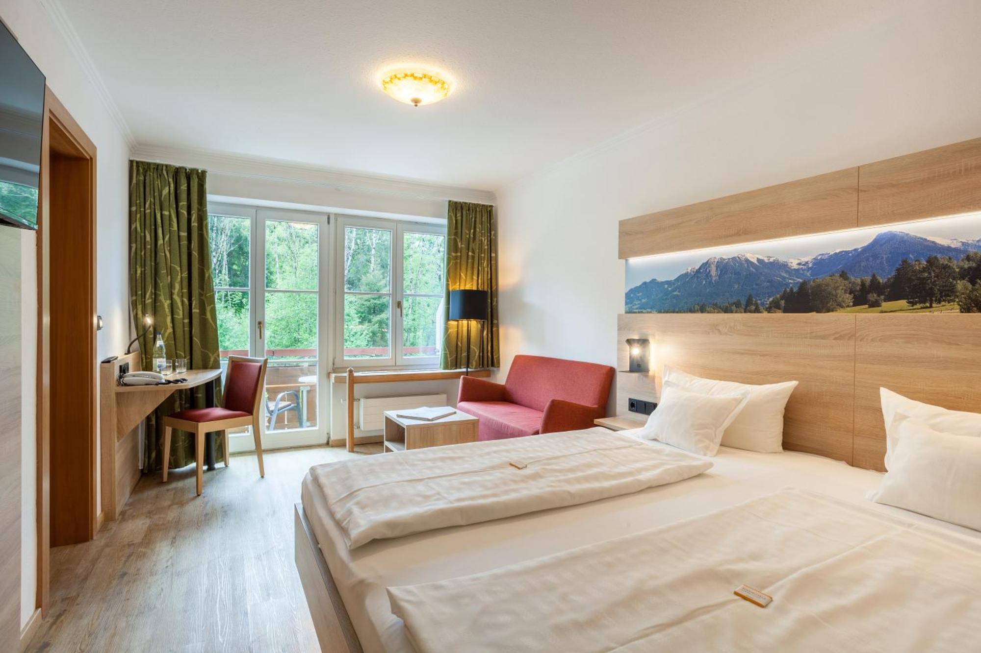 Ringhotel Nebelhornblick Oberstdorf Bagian luar foto